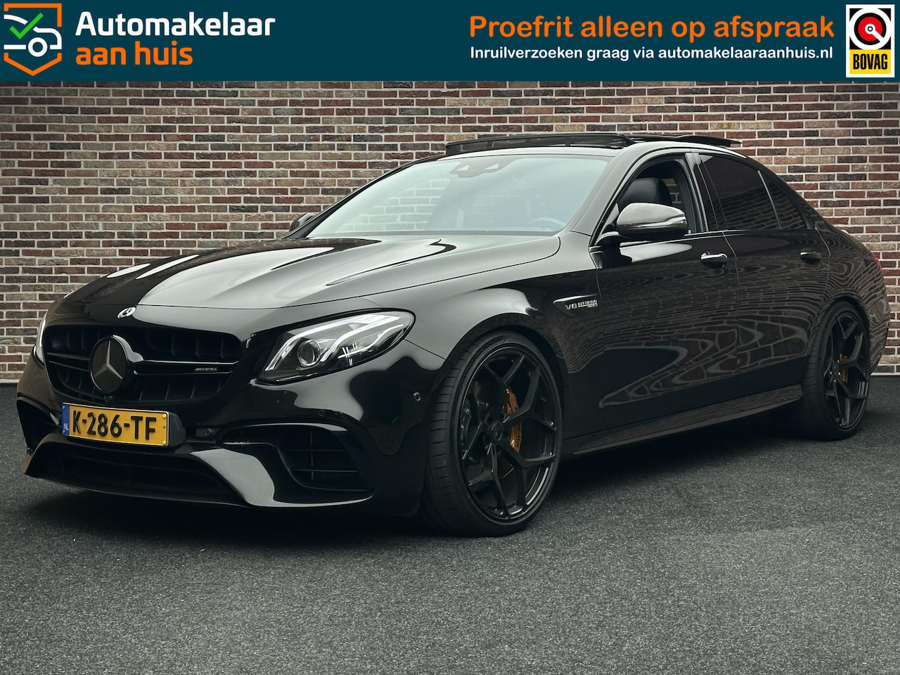 Mercedes-Benz E-klasse - AMG 63 S 4MATIC Premium Plus Keramisch Panorama Head Dealer Garantie - AutoWereld.nl
