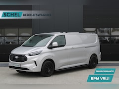 Ford Transit Custom - 320 2.0 TDCI L2H1 Limited 170pk - 2x Schuif - Stoel/Stuurverwarming - ACC - Sidebars - 1+1
