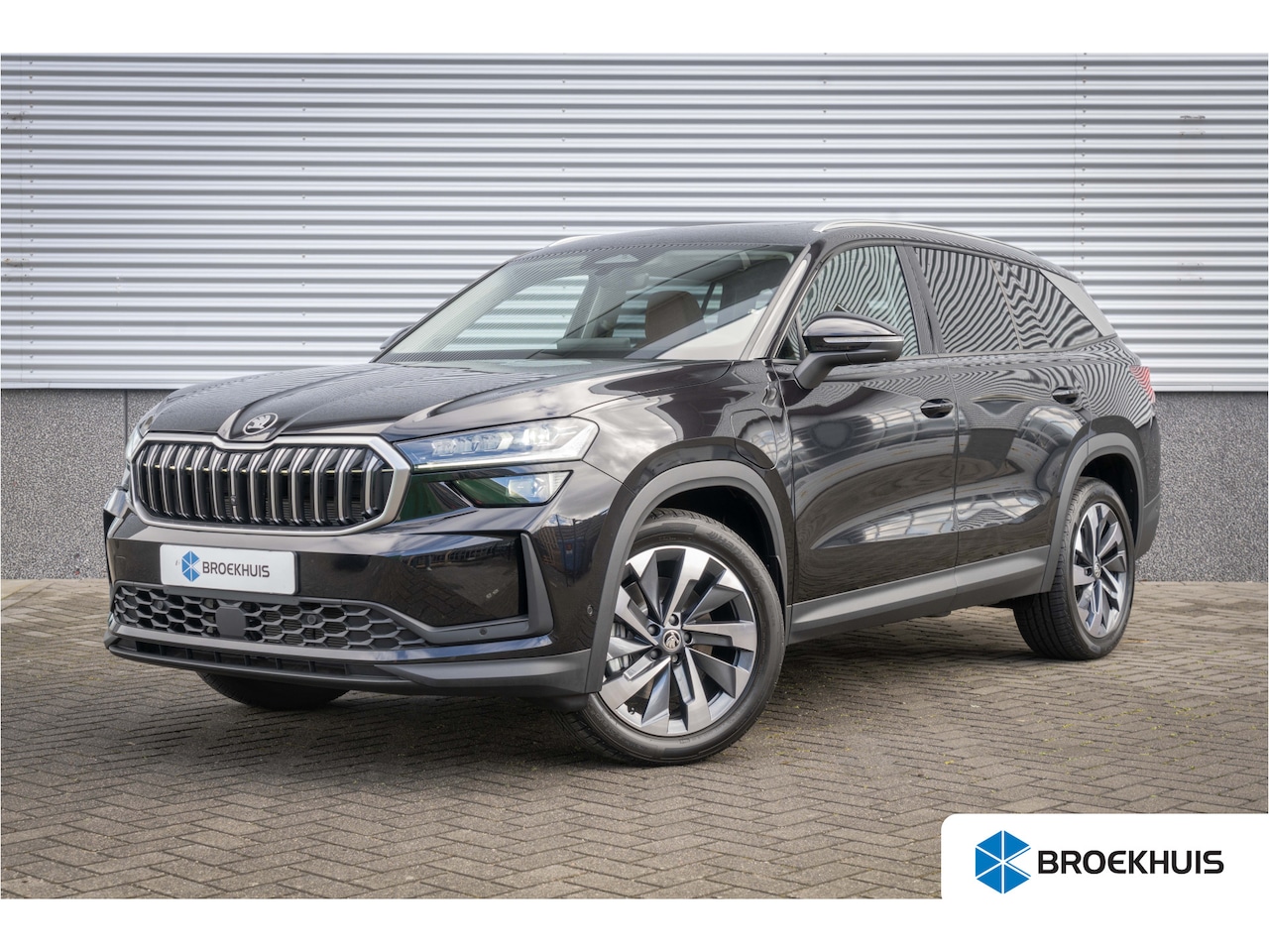 Skoda Kodiaq - 1.5 TSI 204pk PHEV Business Edition | Trekhaak| Cognac Leer| 360 camera| Pan-Dak | - AutoWereld.nl
