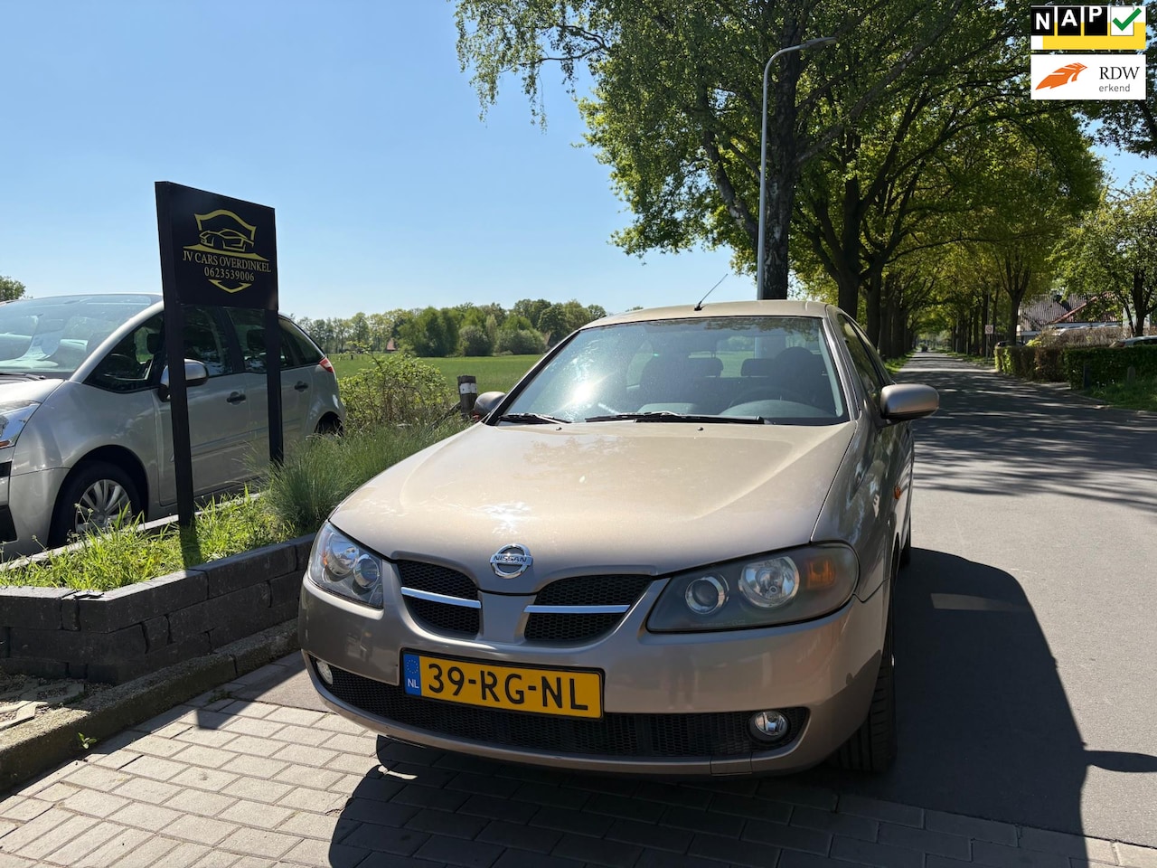 Nissan Almera - 1.8 Acenta AIRCO, ELEKT PAKKET,CENTRALE DEURVERGRENDELING,BOORDCOMPUTER,NIEUWE APK - AutoWereld.nl