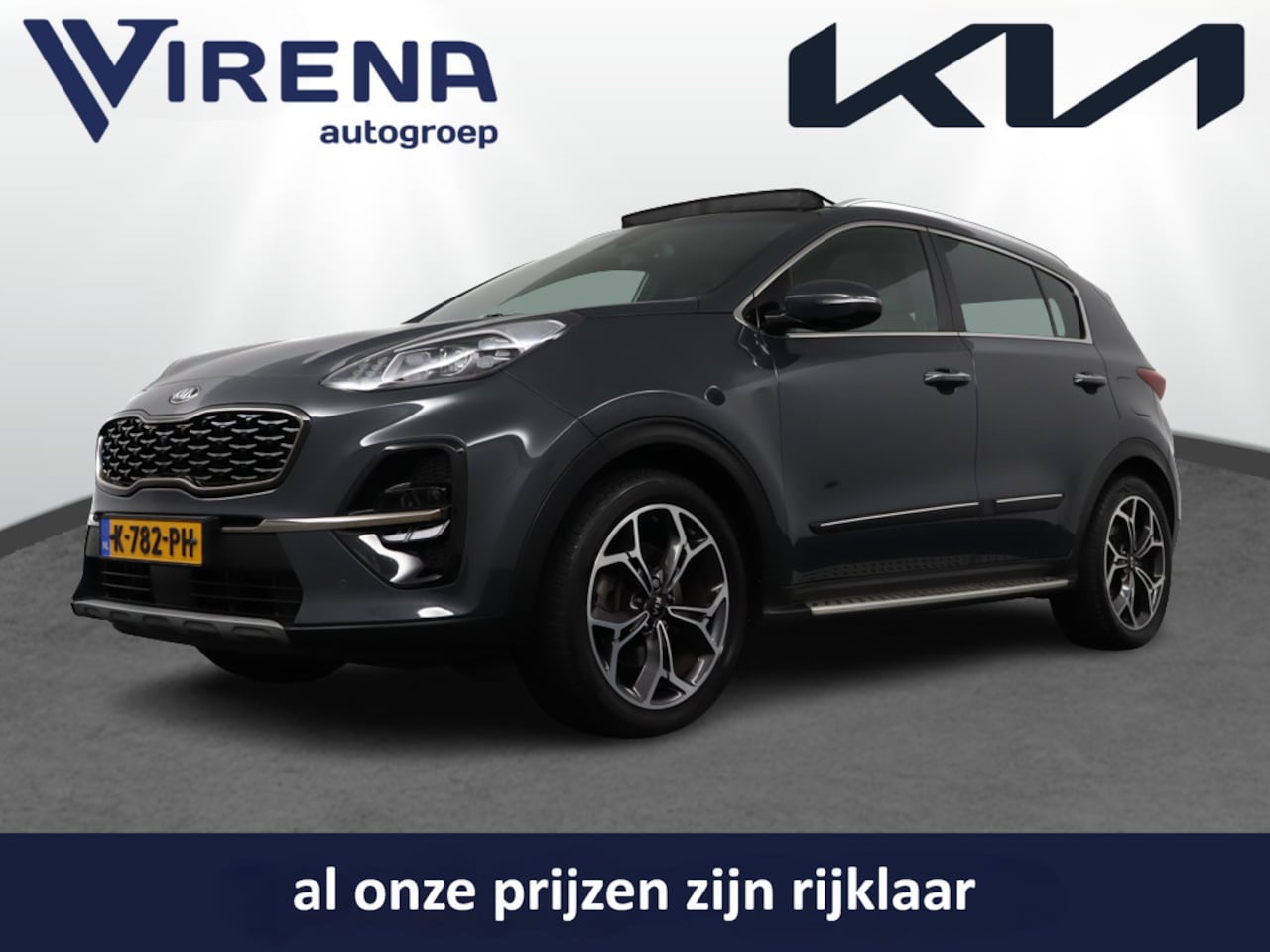 Kia Sportage - 1.6 T-GDI GT-PlusLine - 360 Camera - Stoelverwarming-/ventilatie - Schuif-/kanteldak - Ele - AutoWereld.nl