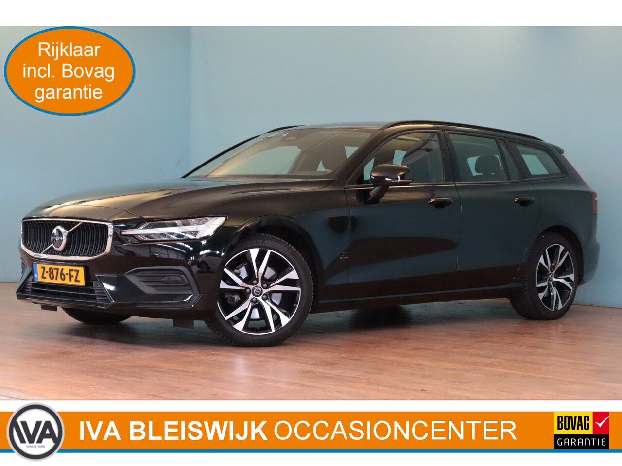 Volvo V60 - 2.0 B3 Essential Edition Automaat | NAVI | CLIMA | CAMERA + PDC | ADAP CRUISE | STUUR/STOE - AutoWereld.nl