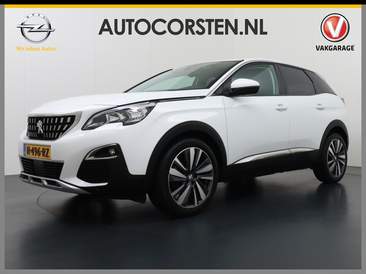 Peugeot 3008 - T131PK Blue Premium Apple Carplay Android Auto 360°Camera Lmv 19" Cruise Control Navi Ecc - AutoWereld.nl