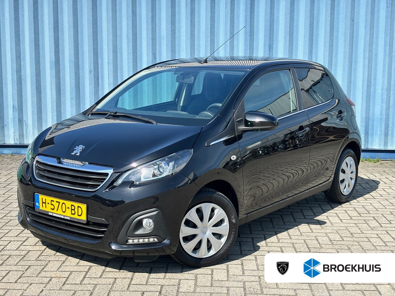 Peugeot 108 - 1.0 e-VTi Active Pack Dynamic | Zwart| Airco | Bluetooth telefoonvoorbereiding | Chroom de - AutoWereld.nl