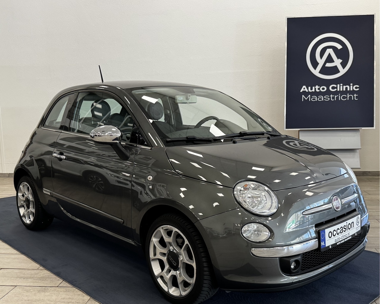 Fiat 500 - 1.2 LOUNGE | 12 MDN GARANTIE | AIRCO | - AutoWereld.nl