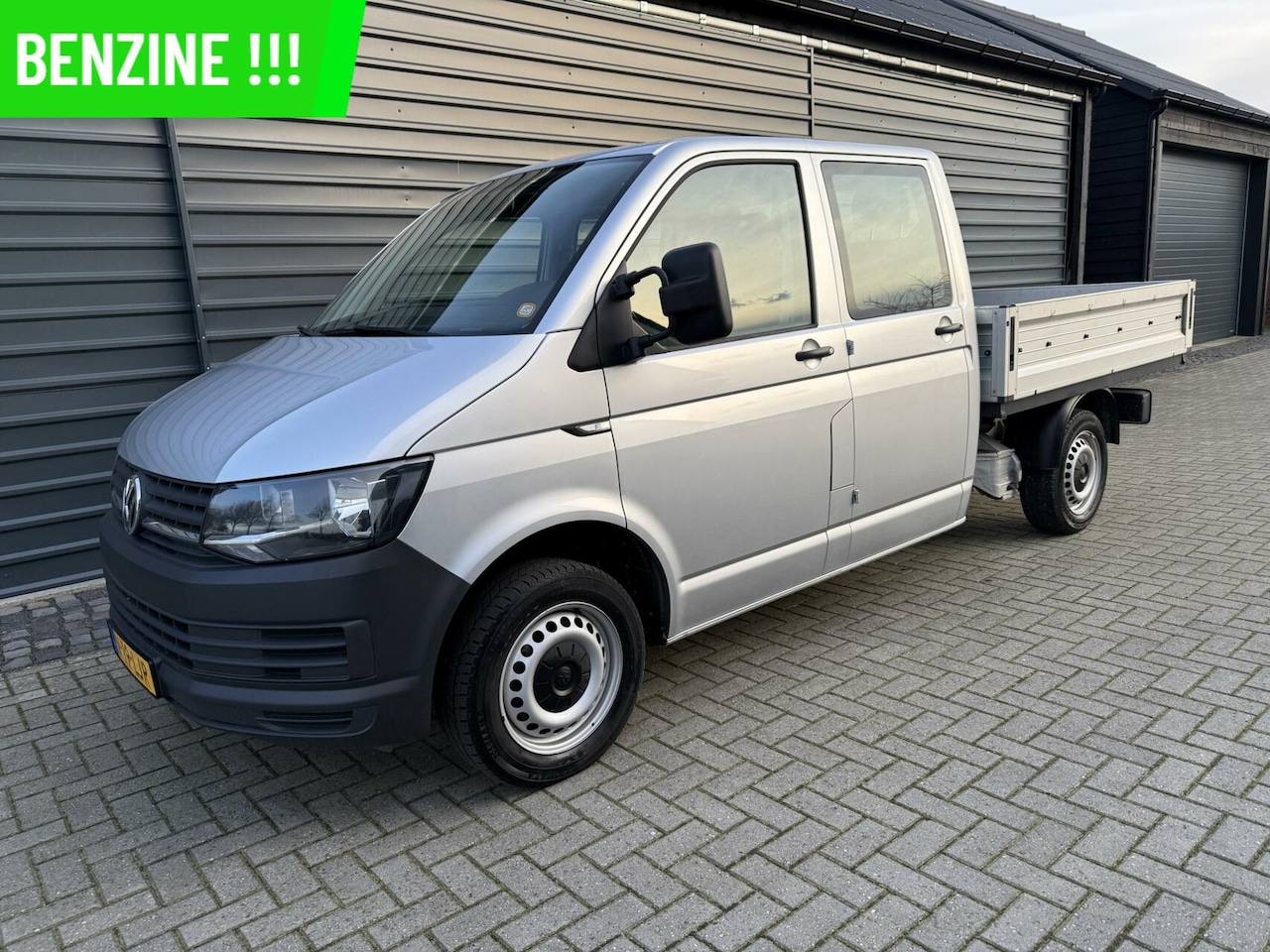 Volkswagen Transporter - 2.0 TSI Benz.Pick up dubbel cabine Airco Cruise!! - AutoWereld.nl