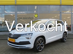 Skoda Karoq - 1.5 TSI ACT Sportline | Automaat | Moon White | Navi | Camera | Rijklaarprijs incl. 1 jaar