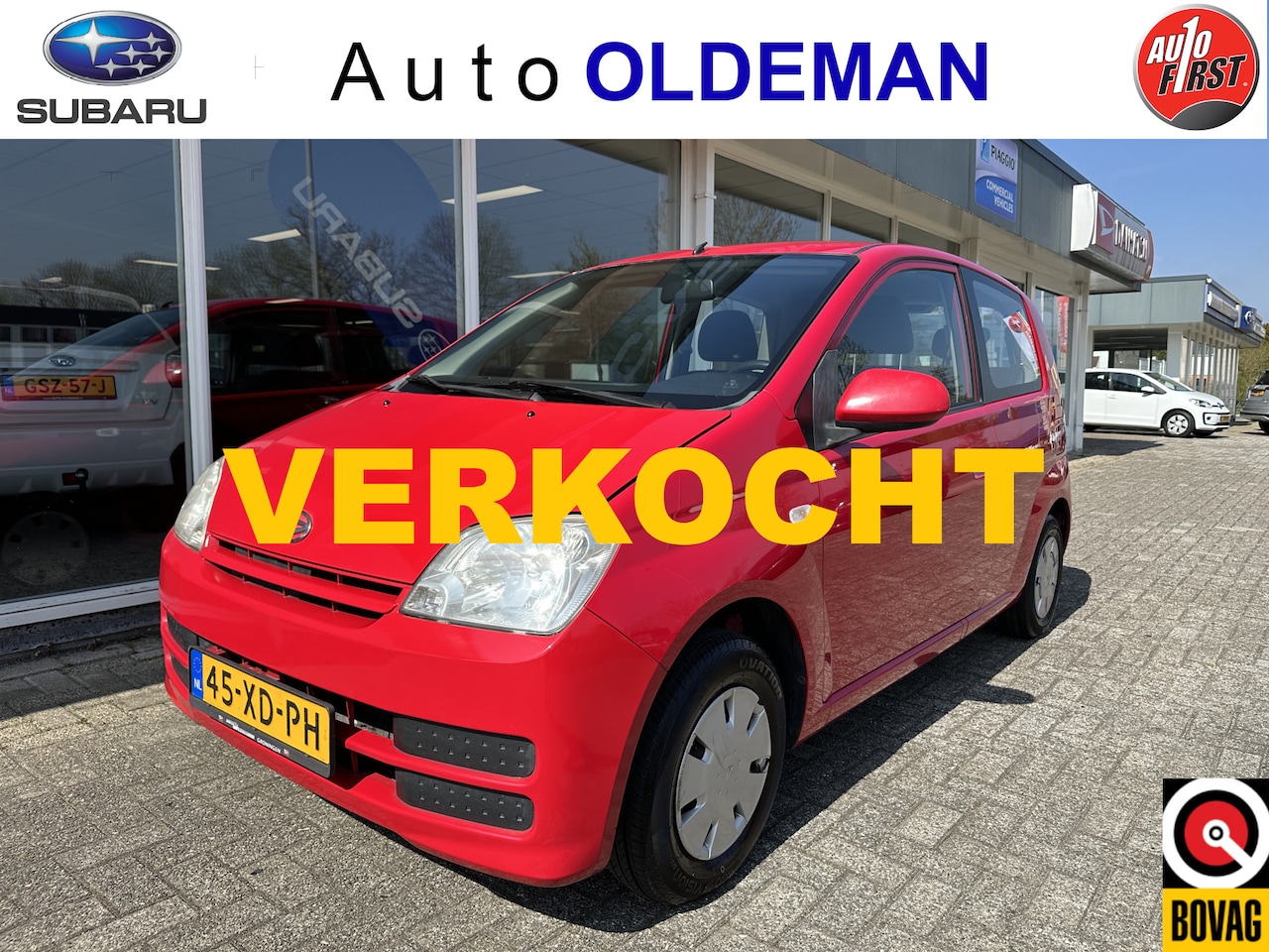 Daihatsu Cuore - 1.0-12V Nagano ELECTRISCHE RAMEN,STUURBEKRACHTIGING - AutoWereld.nl