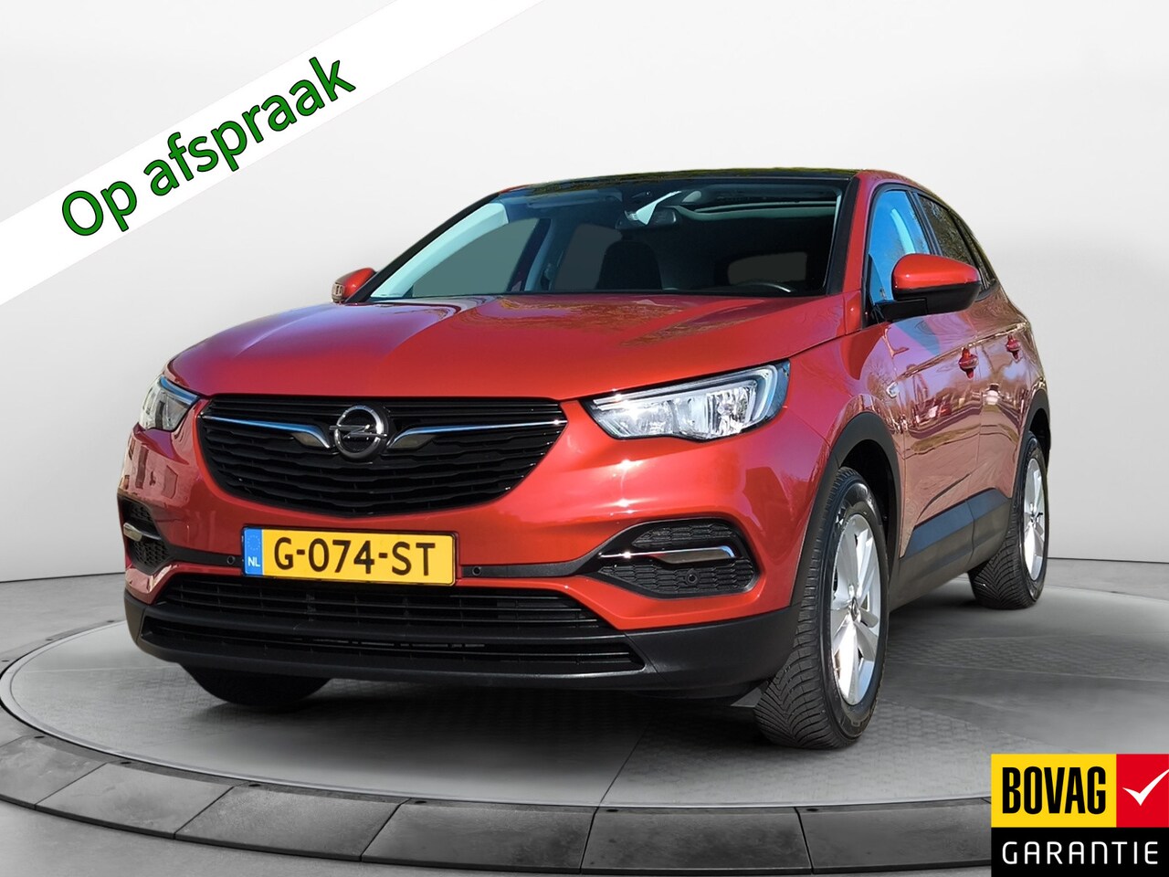 Opel Grandland X - 1.2 Turbo Edition 1e-Eig. & Dealer-Onderh. BOVAG-Garantie. NL-Auto, Panoramadak, Trekhaak, - AutoWereld.nl