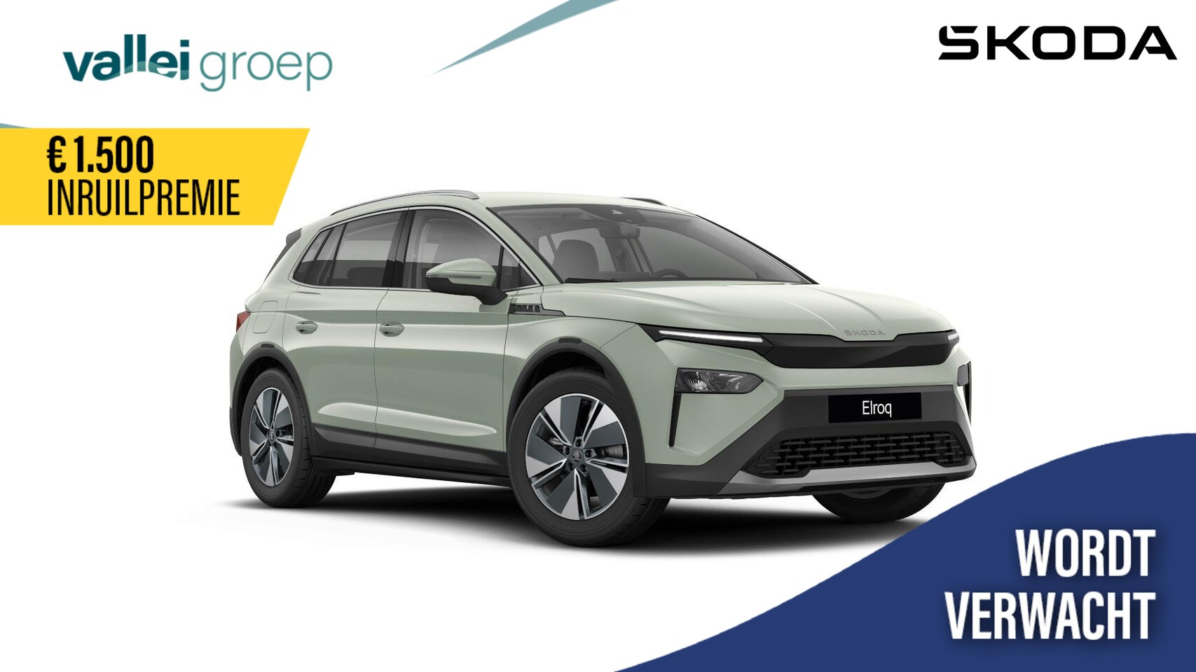 Skoda Elroq - Selection Elektromotor 125 kW / 170 PK SUV Elektrische aandrijving - AutoWereld.nl