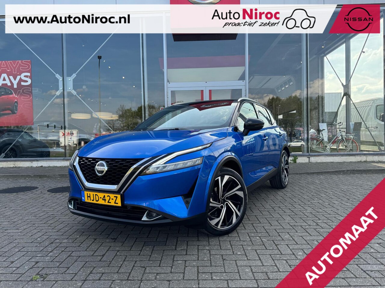 Nissan Qashqai - 1.3 MHEV Xtronic Tekna Plus | PANORAMADAK | 360° CAMERA | NL-AUTO | - AutoWereld.nl