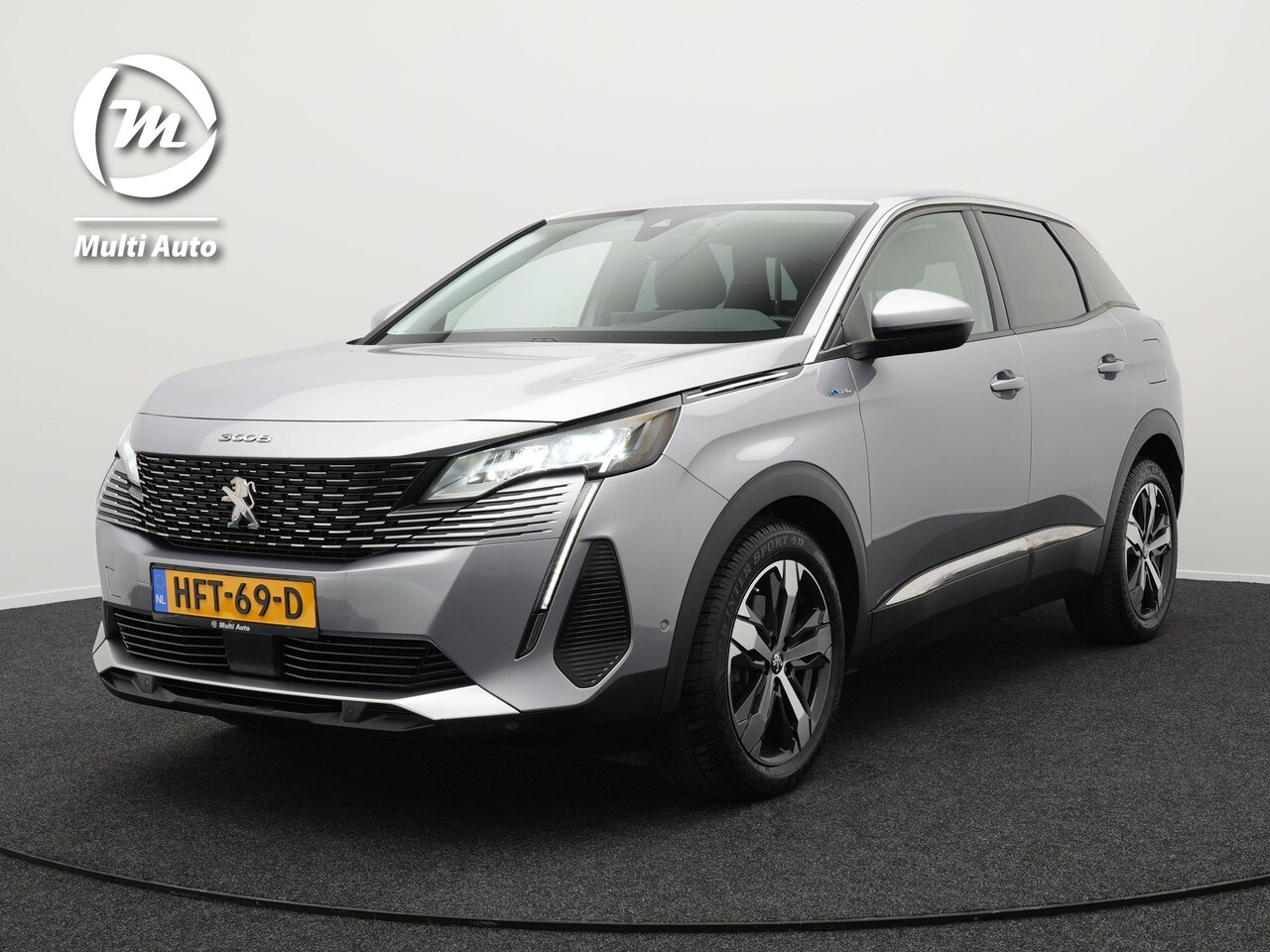 Peugeot 3008 - HYbrid 225 Allure Plug In Hybrid Facelift Dealer O.H PHEV | Camera | Full LED | Sportstoel - AutoWereld.nl