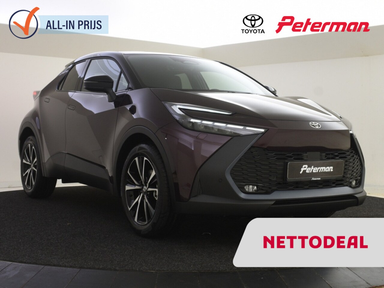 Toyota C-HR - Netto Deal * 1.8 Hybrid 140 Edition Premium | Stuur en Stoelverwarming | BLS - AutoWereld.nl