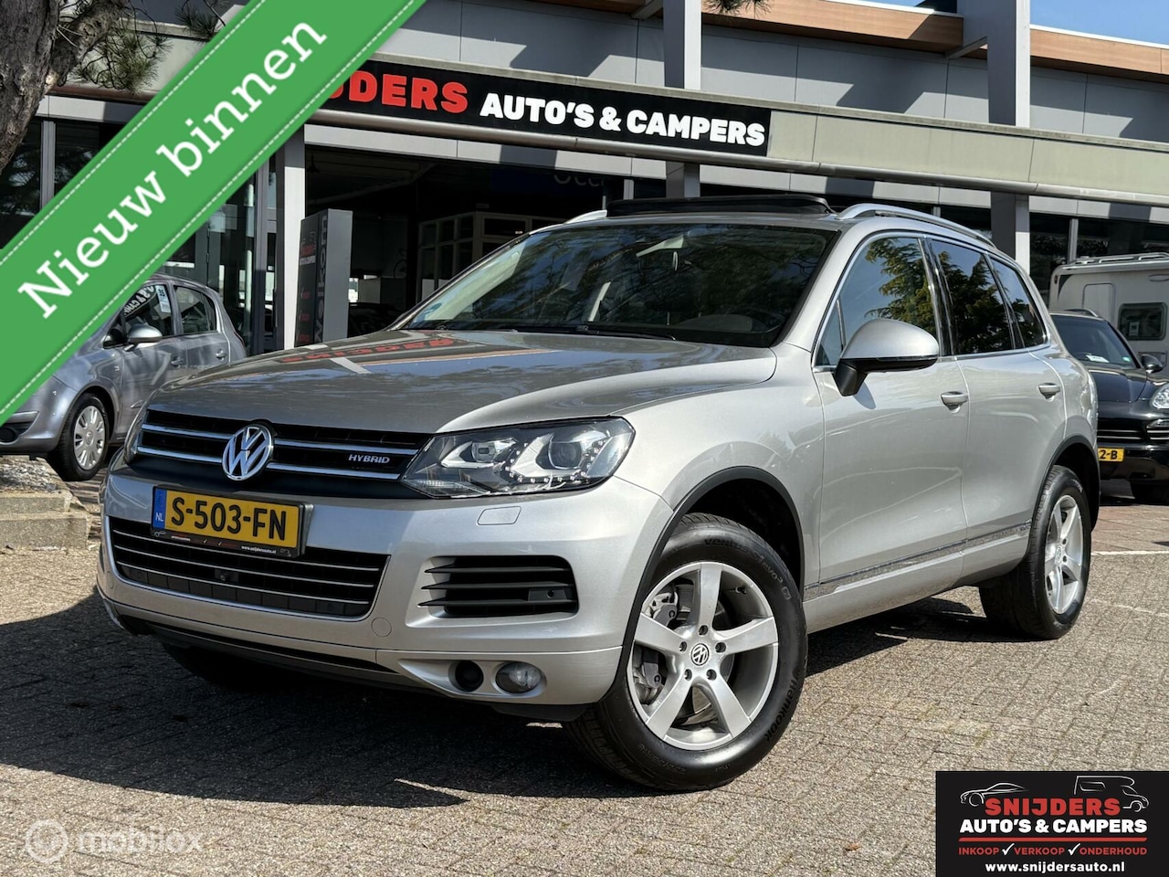 Volkswagen Touareg - 3.0 TSI Hybrid volledig onderhouden - AutoWereld.nl