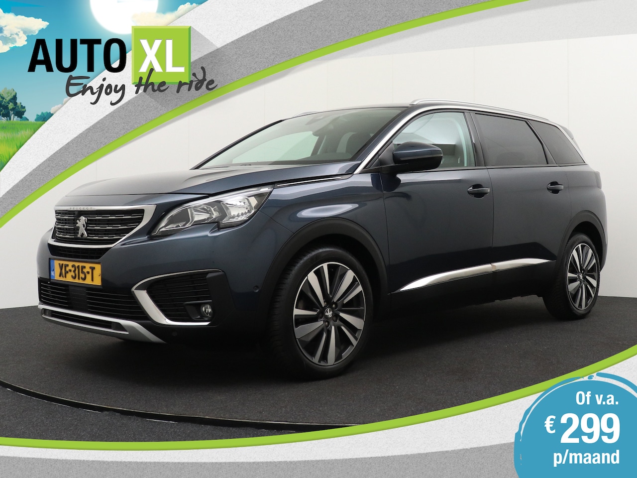 Peugeot 5008 - 1.2 131 PK Premium 7-Pers Carplay Leder Camera Navi DAB - AutoWereld.nl