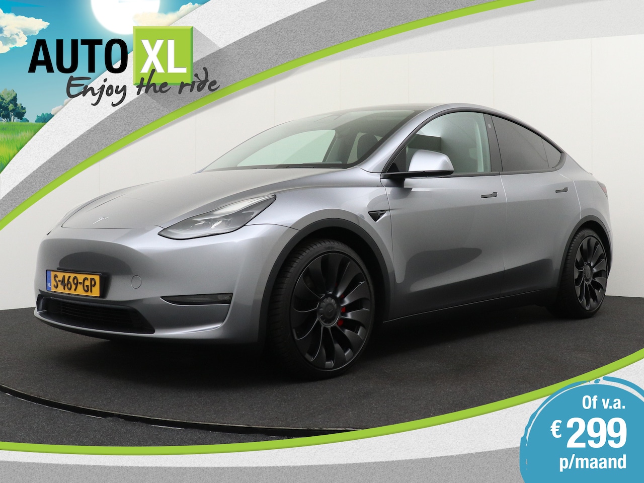 Tesla Model Y - Performance AWD 463 PK 75 kWh Full Self Driving  21" Velgen Pano-Dak - AutoWereld.nl