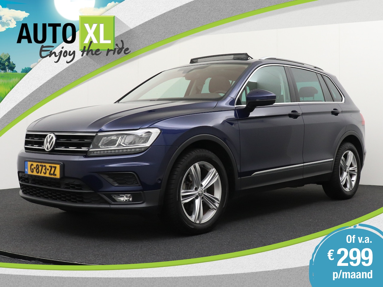 Volkswagen Tiguan - 2.0 TDI 150 PK Aut. Business+ Pano-dak Camera Trekhaak Massage - AutoWereld.nl