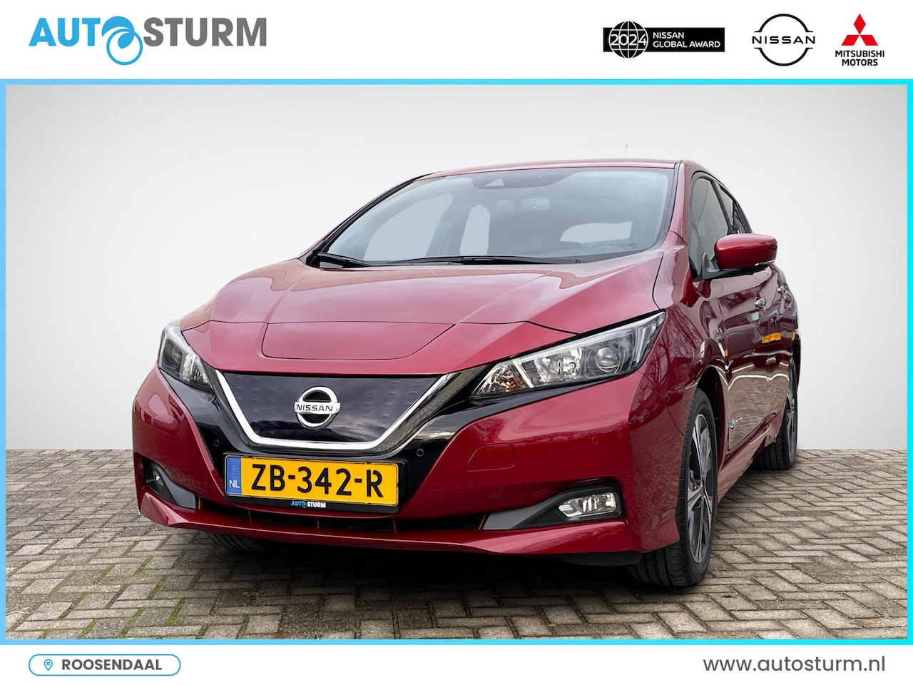 Nissan LEAF - N-Connecta 40 kWh | Adapt. Cruise Control | Navigatie | 360° Camera | Stuur- + Stoelverwar - AutoWereld.nl