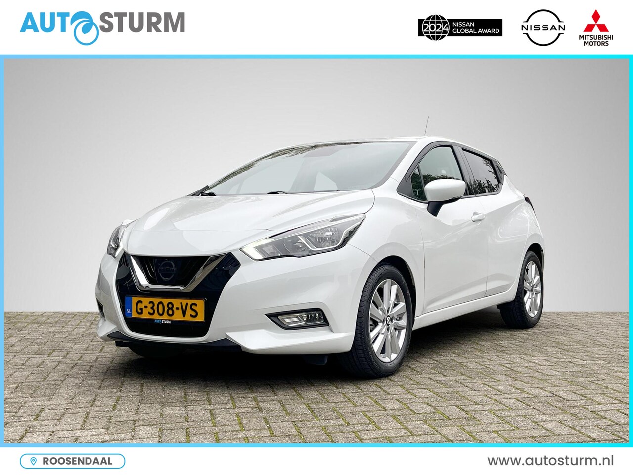 Nissan Micra - 1.0 IG-T N-Connecta | Apple Carplay/Android Auto | Camera | Cruise Control | Airco | Elek. - AutoWereld.nl