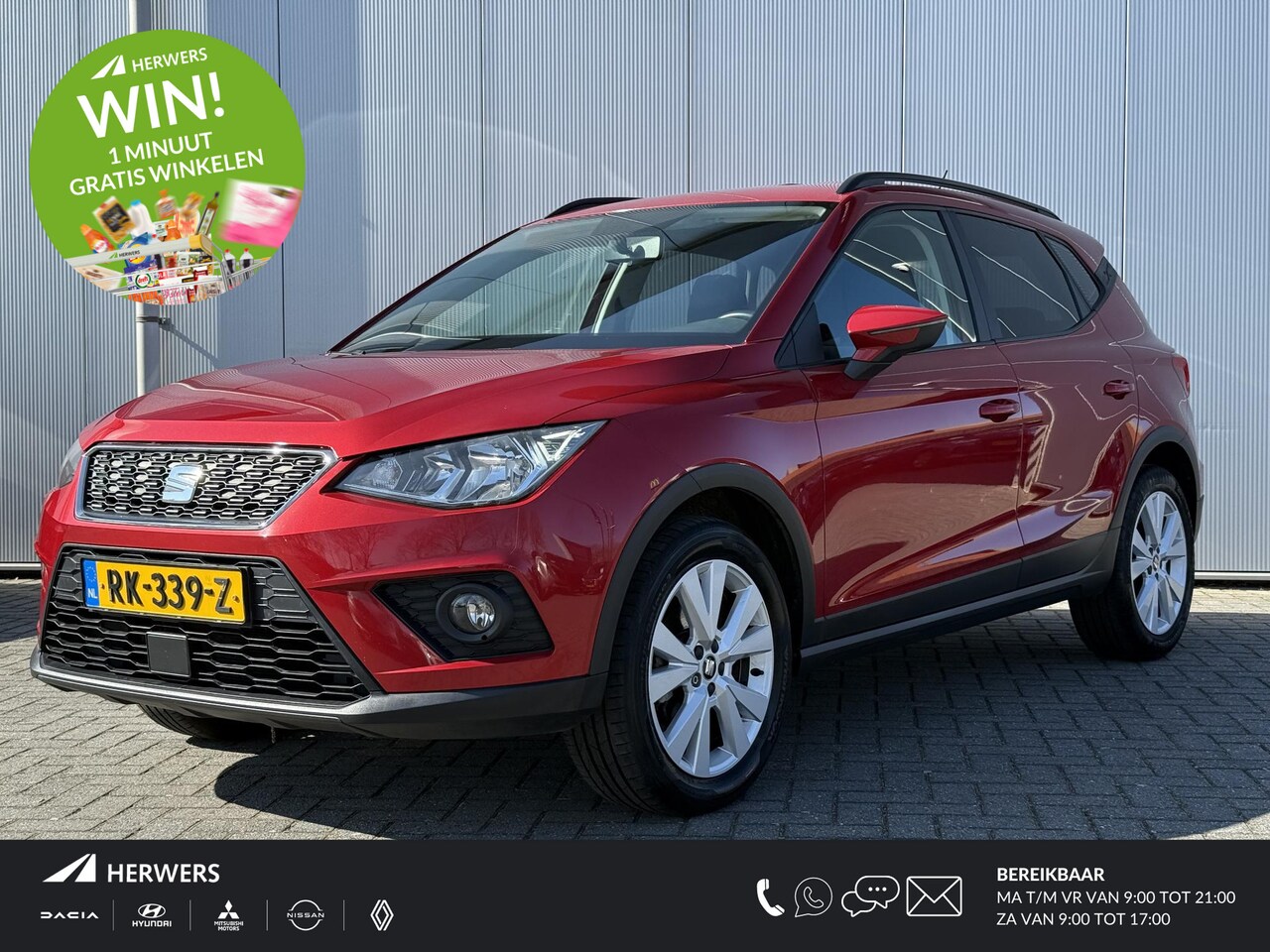 Seat Arona - 1.0 TSI Style Launch Edition / Dealer onderhouden / Navigatie / Airco / Parkeersensoren / - AutoWereld.nl