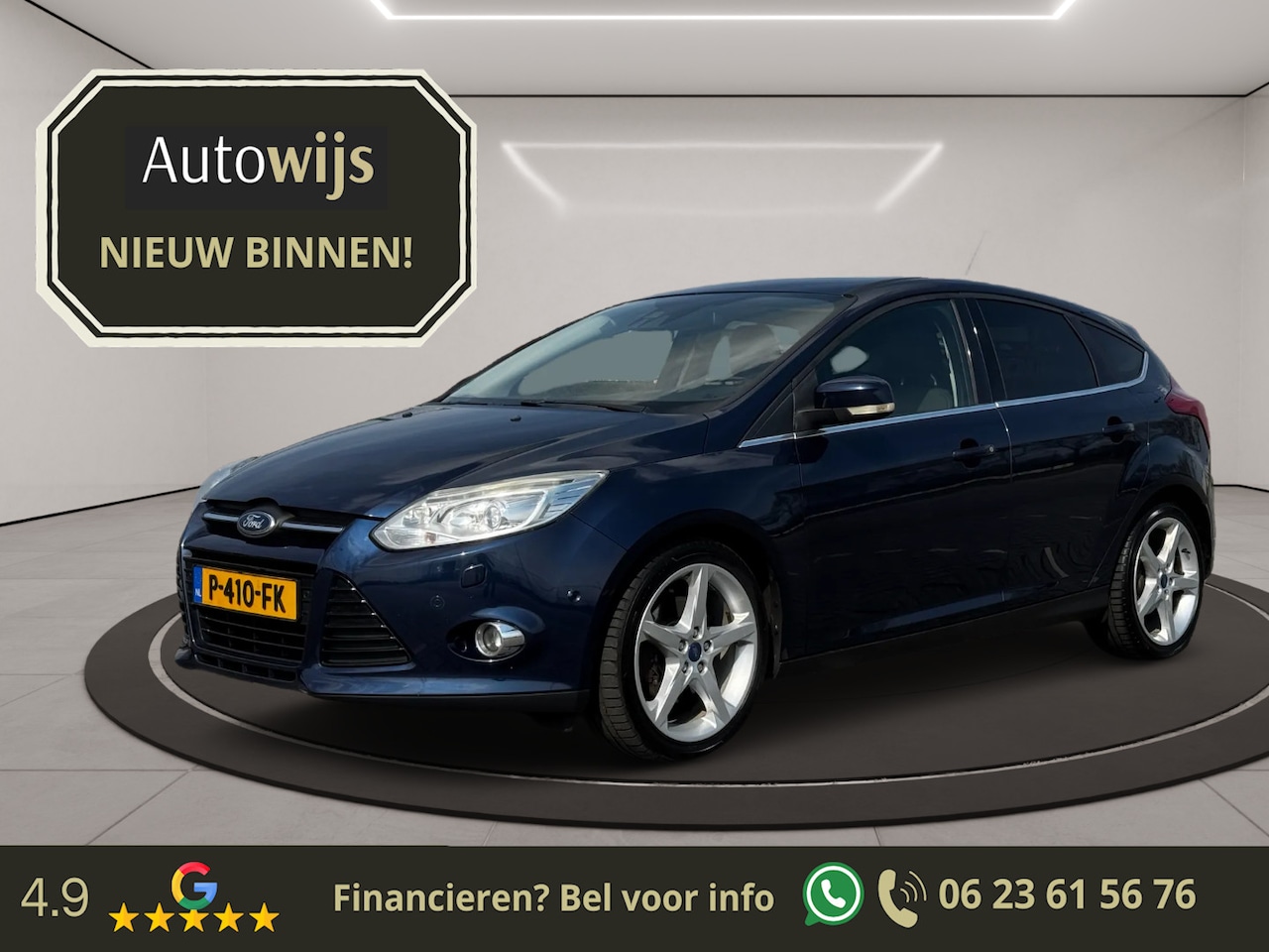 Ford Focus - 1.6 EcoBoost Titanium|182PK|Xenon|Stoelverw|LM-Velg|Recent beurt - AutoWereld.nl