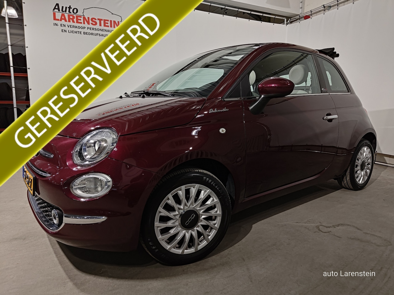Fiat 500 - 1.0i 70pk Hybrid Dolcevita Edition Cabriolet Carplay / DAB / PDC / ECC - AutoWereld.nl