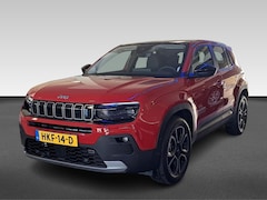 Jeep Avenger - 1.2T e-Hybrid 100pk Aut Summit / Panoramadak / Navigatie / Leder + Stoelverwarming