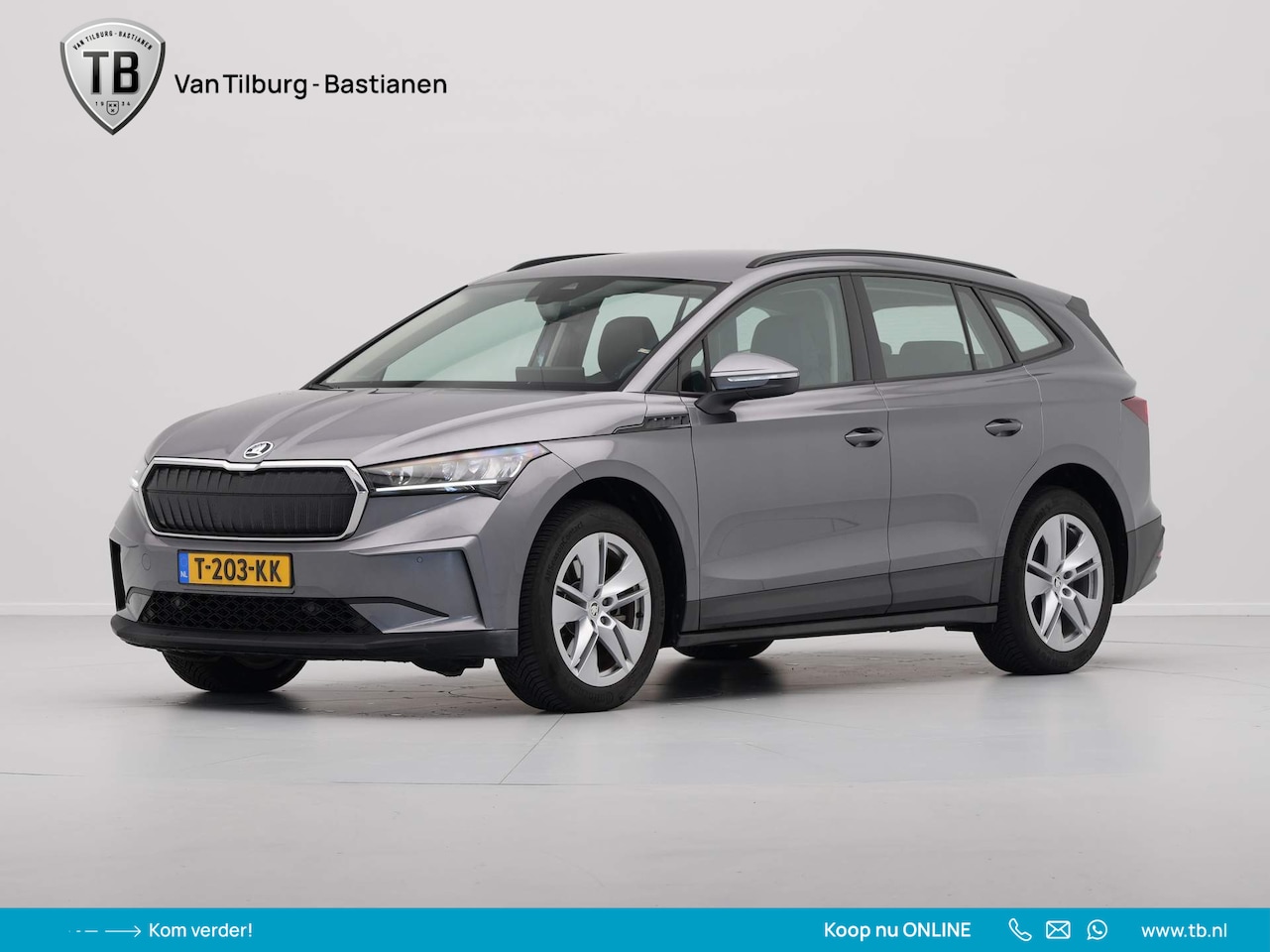 Skoda Enyaq iV - 60 Selection Navigatie Camera Clima Lm Velgen - AutoWereld.nl