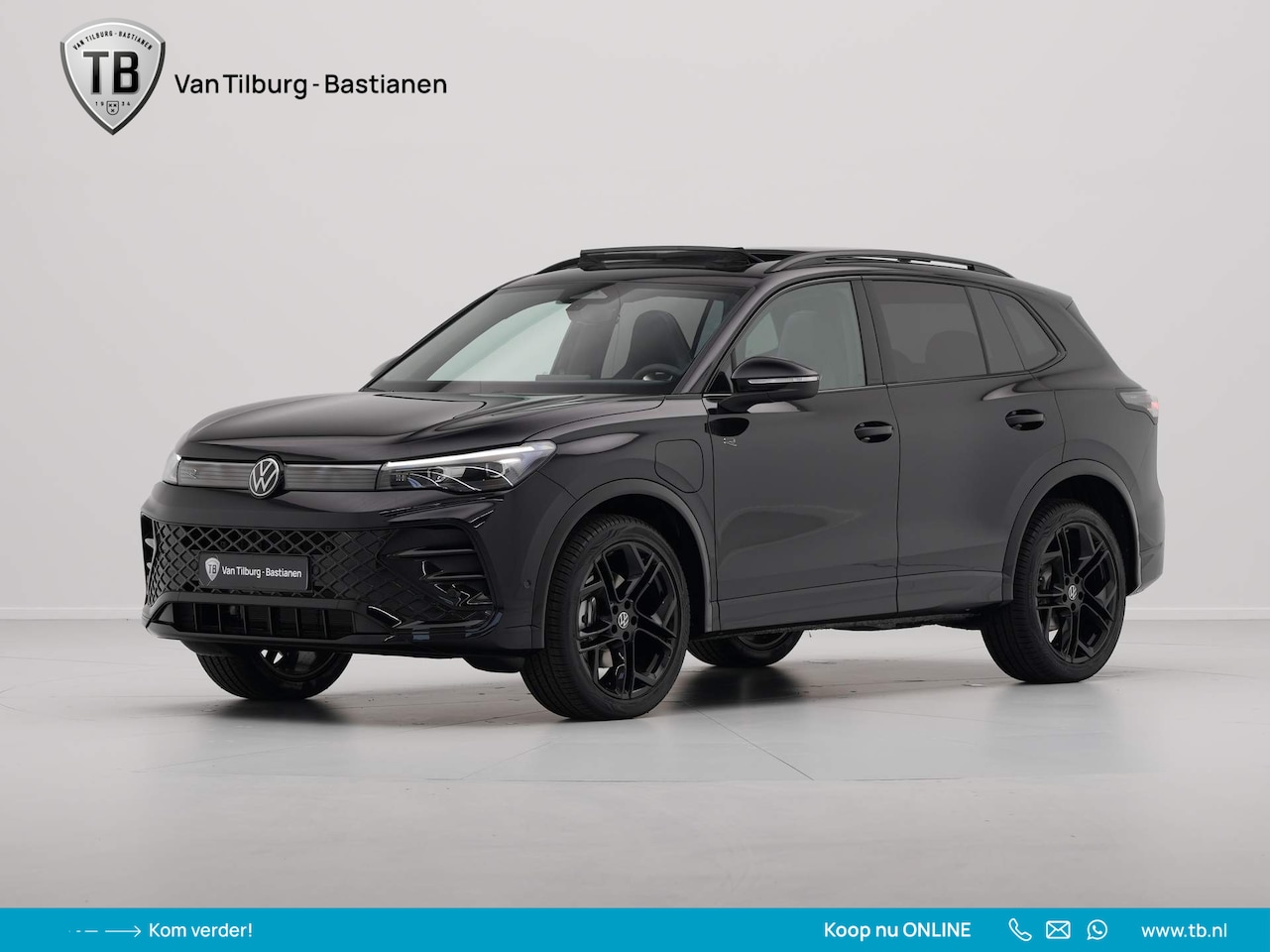 Volkswagen Tiguan - 1.5 eHybrid 204pk R-Line Edition Trekhaak Panorama Side Assist Blackstyle - AutoWereld.nl