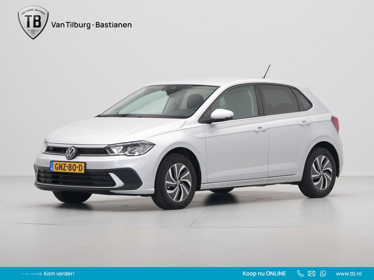 Volkswagen Polo - 1.0 TSI 95pk DSG Life Edition Navi via App Camera Acc Lm Velgen - AutoWereld.nl