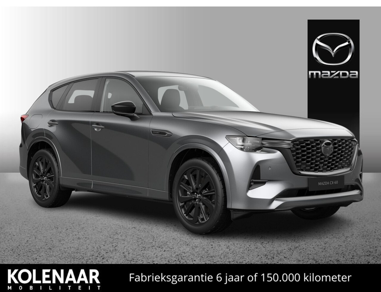 Mazda CX-60 - Homura Business Edition 2.5 PHEV 327 AWD /Medio juni leverbaar - AutoWereld.nl