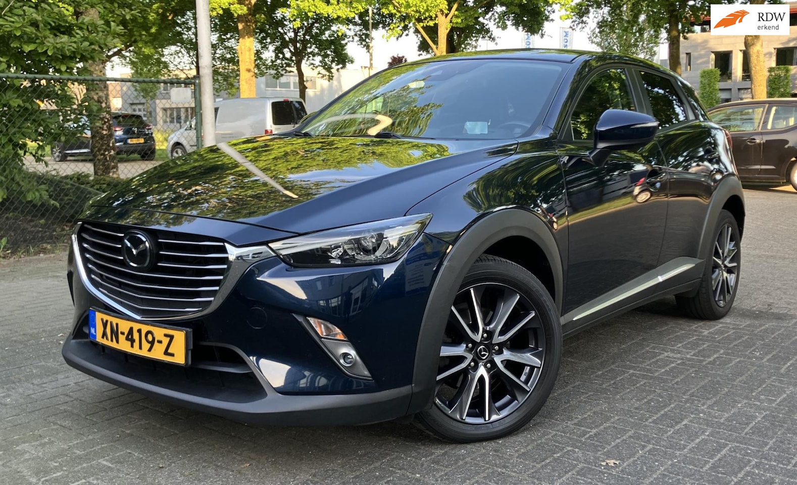 Mazda CX-3 - 2.0 SkyActiv-G 120 GT-M Navi Camera Leer - AutoWereld.nl