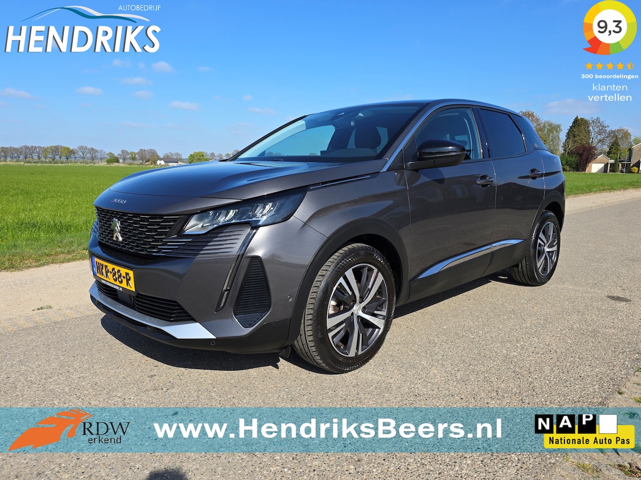 Peugeot 3008 - 1.2 PureTech Active - 130 Pk - Euro 6 - Navi - ParkeerCamera - AutoWereld.nl