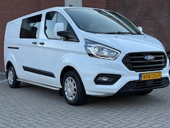 Ford Transit Custom - 300 2.0 TDCI L2H1 Trend DC|DUBBEL-CABINE|NAVI|EURO6|TREKHAAK