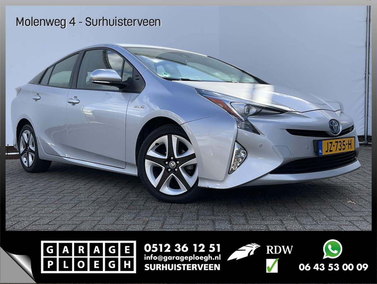 Toyota Prius - 1.8 Dynamic Stoelverw Head Up Navi Cam Trekhaak - AutoWereld.nl