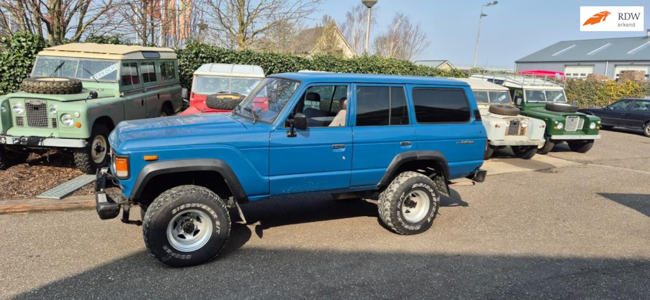 Toyota Land Cruiser - HJ60 4.0 D WB vrij en milieuzone vrij - AutoWereld.nl