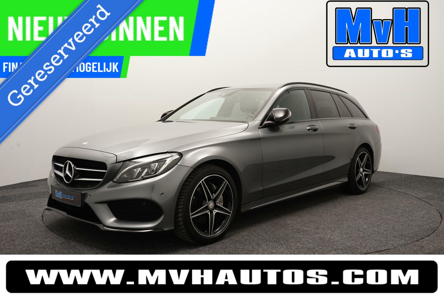 Mercedes-Benz C-klasse Estate - 180 AMG Sport Edition|LED|CAMERA|TREKH - AutoWereld.nl