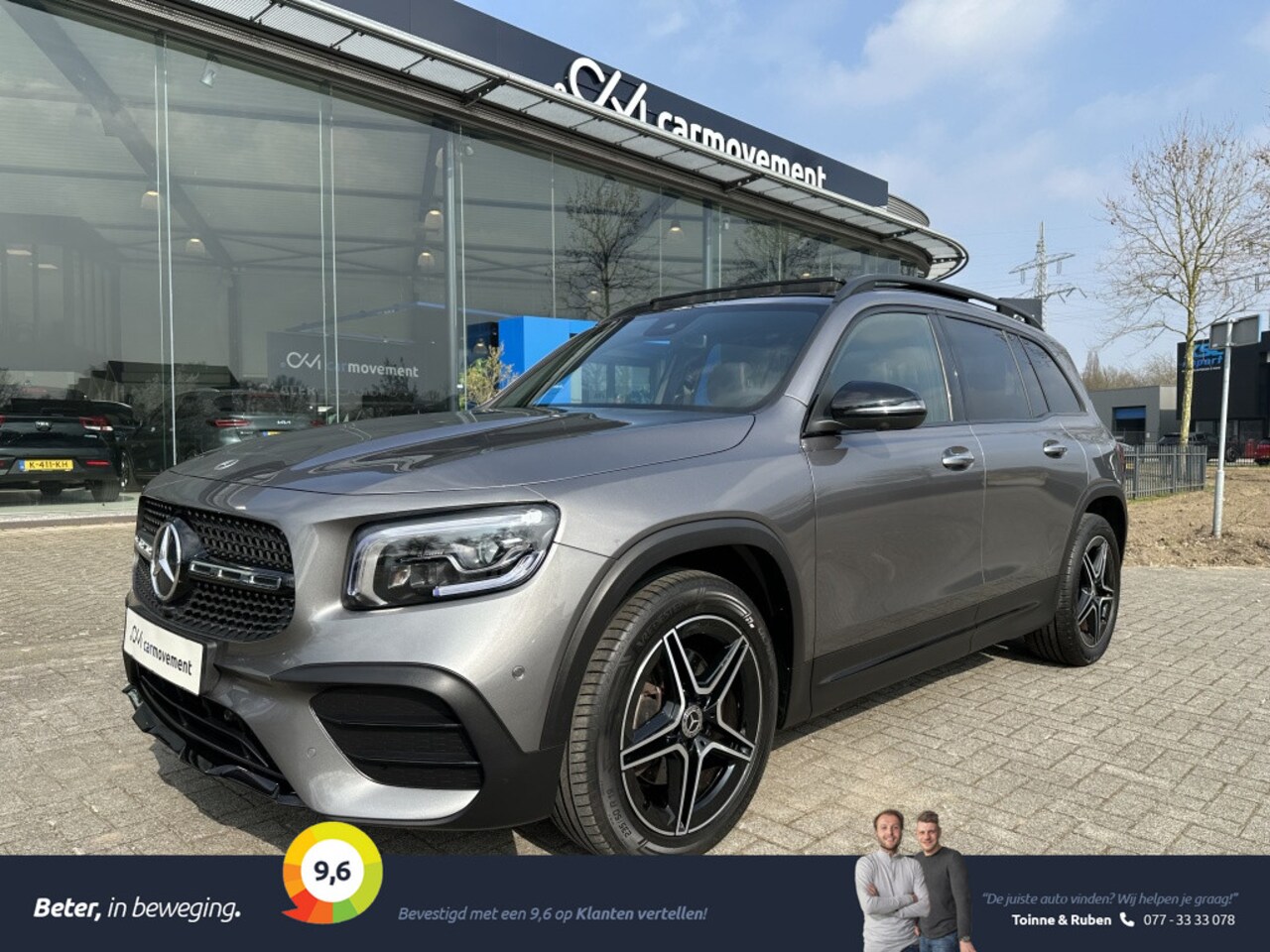 Mercedes-Benz GLB - 200 AMG Line Premium NIGHT 7-Persoons | Navi | 360° | Pano | Sfe - AutoWereld.nl
