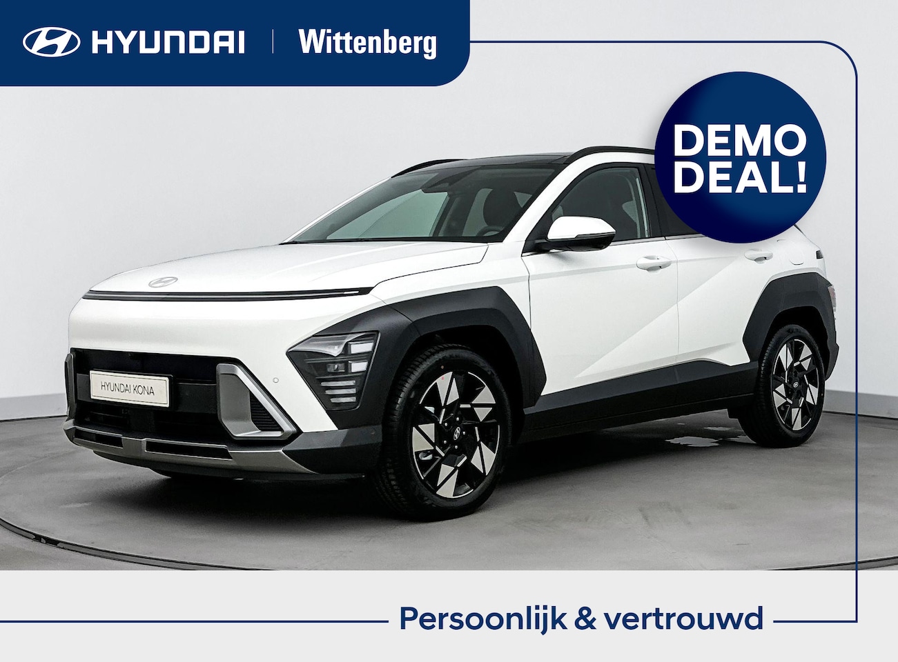 Hyundai Kona - 1.6 GDI HEV Premium Sky Leer | Stoel + stuurverwarming | Navigatie | 360 Camera | Adaptive - AutoWereld.nl