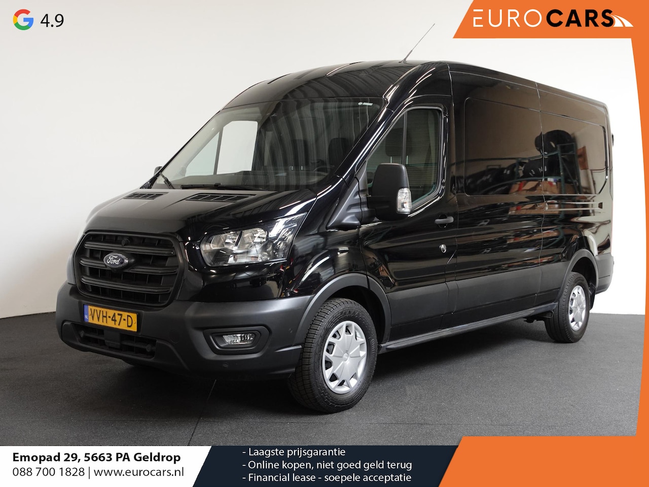 Ford Transit - 330 2.0 TDCI L3H2 Trend Automaat Airco Navigatie Camera Trekhaak Cruise Control # - AutoWereld.nl