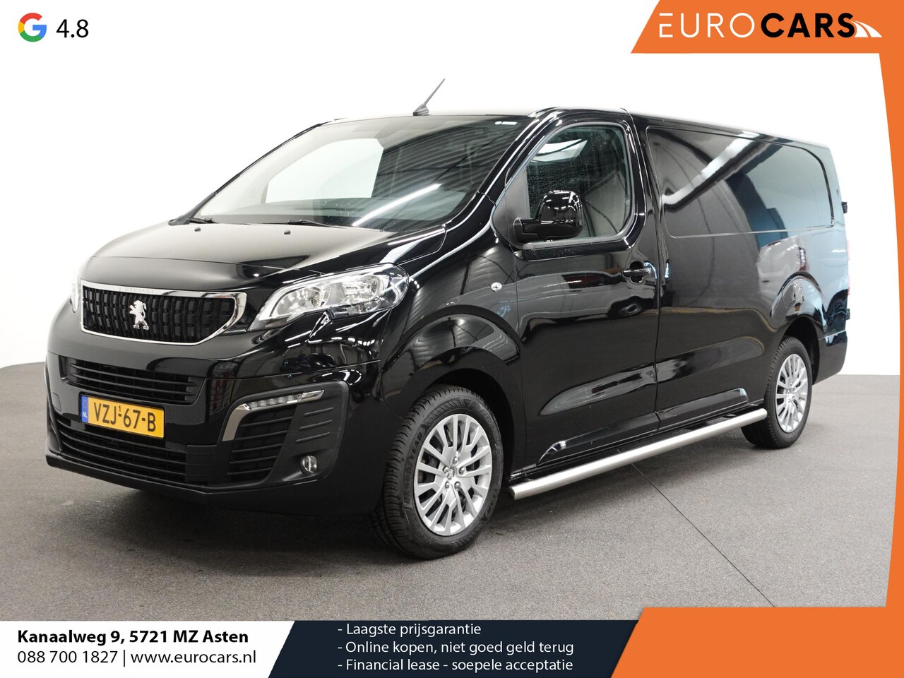 Peugeot Expert - 2.0 BlueHDI 145PK L3 Automaat Airco Cruise Navigatie Trekhaak - AutoWereld.nl