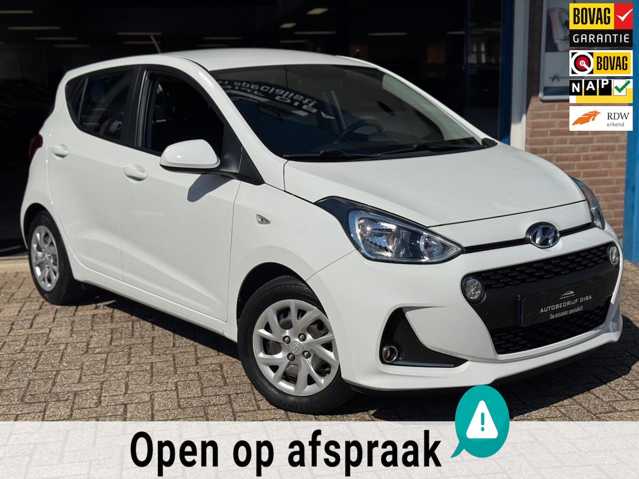 Hyundai i10 - 1.0i Comfort 2019 WIT AIRCO NAP APK BTW 1e Eig! - AutoWereld.nl