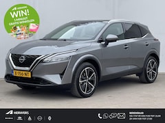 Nissan Qashqai - 1.3 MHEV Xtronic Tekna / Panoramadak / Cruise Control Adaptief / Rondomzicht Camera / Half