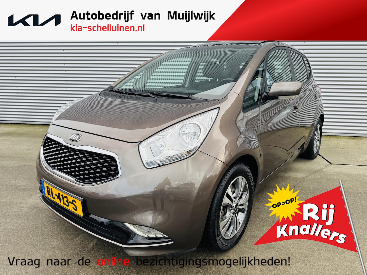 Kia Venga - 1.4 Summer Edition Trekhaak | Panoramadak | Dealerauto | Navi | Clima | Cruise - AutoWereld.nl