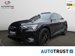 Audi e-tron Sportback - Pano 55 quattro 408PK | 3x S-Line | Virtual Mirrors | Matrix LED | 21" | Zwart Optiek | BT