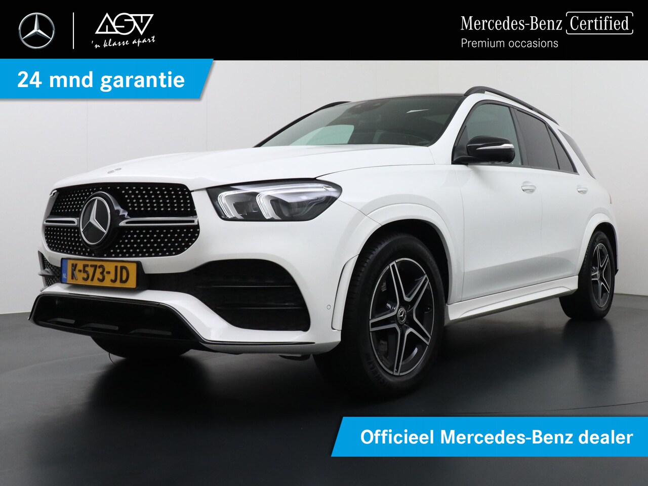 Mercedes-Benz GLE-Klasse - 450 4MATIC AMG Premium Plus | Panorama - Schuifdak | Trekhaak Wegklapbaar | Airmatic (Luch - AutoWereld.nl