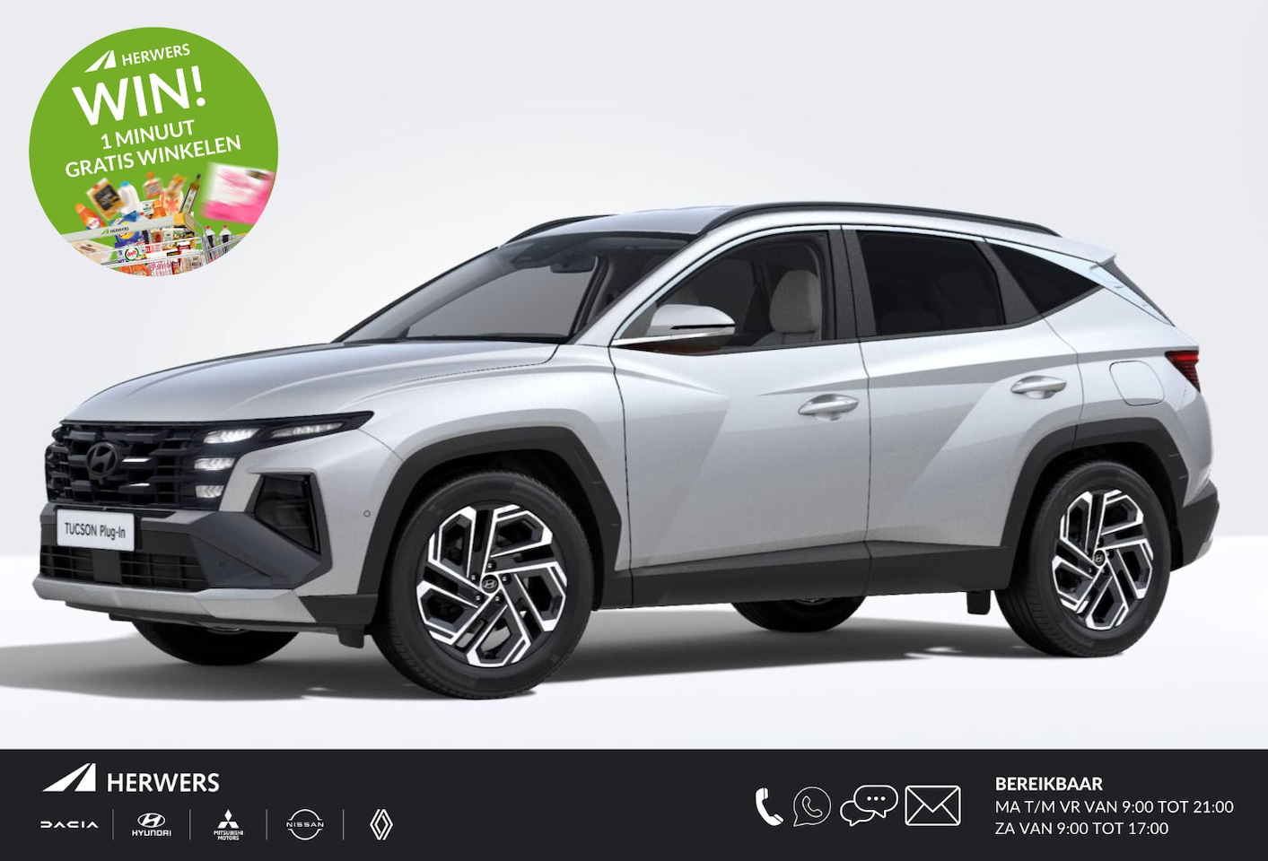 Hyundai Tucson - 1.6 T-GDI PHEV Premium / €3400,- Voordeel Op Nieuwprijs / Rijklaarprijs / Direct Leverbaar - AutoWereld.nl