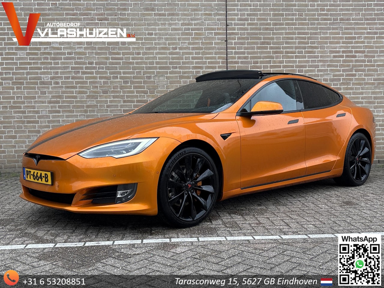 Tesla Model S - 75 Base | 21" Turbine | Leder/Alcantara | Pano | Climate | Autopilot | Cruise | Stoelverwa - AutoWereld.nl