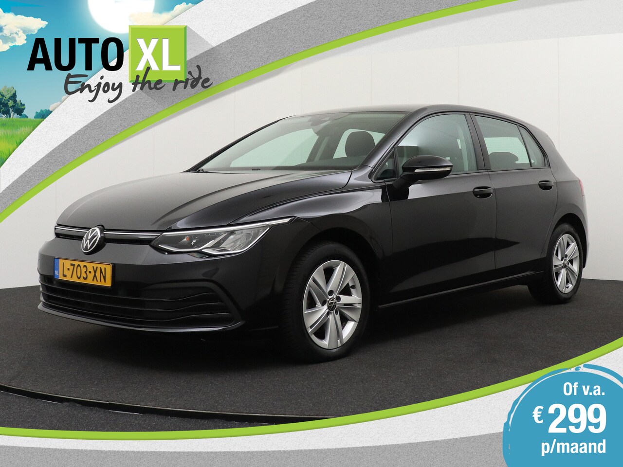 Volkswagen Golf - 1.0 111 PK Aut. eTSI Navi Carplay Sfeerverlichting Park. Sens - AutoWereld.nl