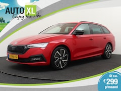 Skoda Octavia Combi - 1.0 TSI 110 Aut. Sportline Trekhaak Adapt. Cruise Sportstoelen 18' LMV